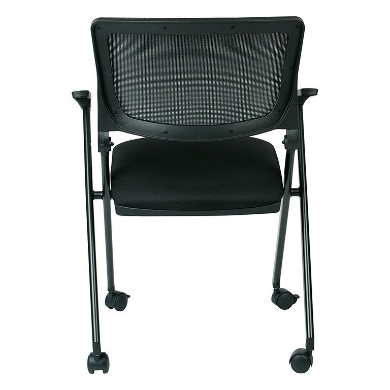 WorkSmart Folding Chair with breathable Mesh Back - FC8483-231 - Functional Office Furniture - FC8483-231