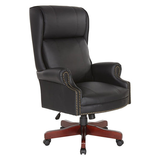 WorkSmart Traditional Executive High Back Chair - TEX280-3 - Functional Office Furniture - TEX280-3