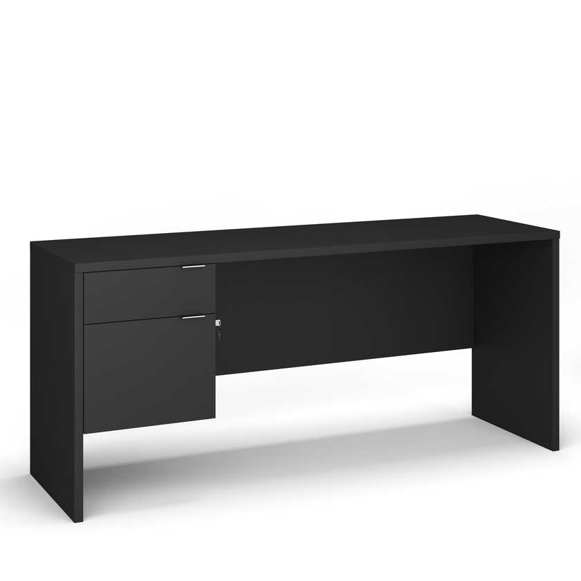 Credenza with Left or Right B/F 3/4 Pedestal (72x20) - Office Desks - LM7220