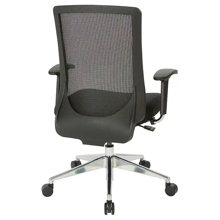 Space High Back Black Vertical Mesh Chair 521-3T1P96A8 - Office Desks - 521-3T1P96A8