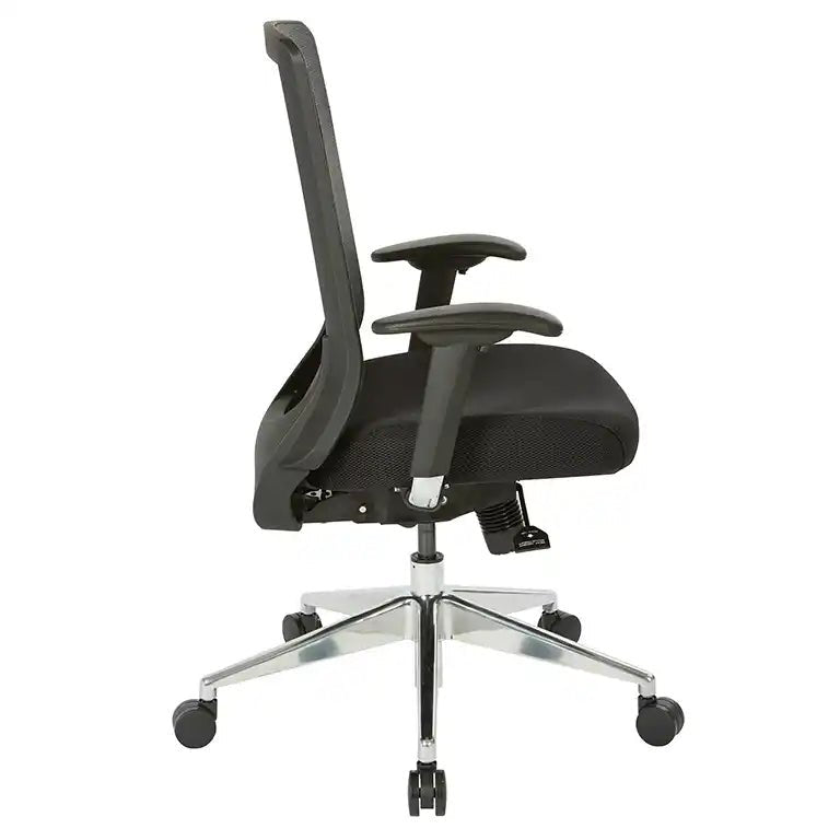 Space High Back Black Vertical Mesh Chair 521-3T1P96A8 - Office Desks - 521-3T1P96A8