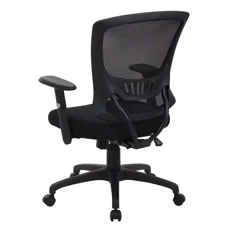 WorkSmart Mesh Back & Seat Locking Tilt Task Chair EM91027-3 - Office Desks - EM91027-3
