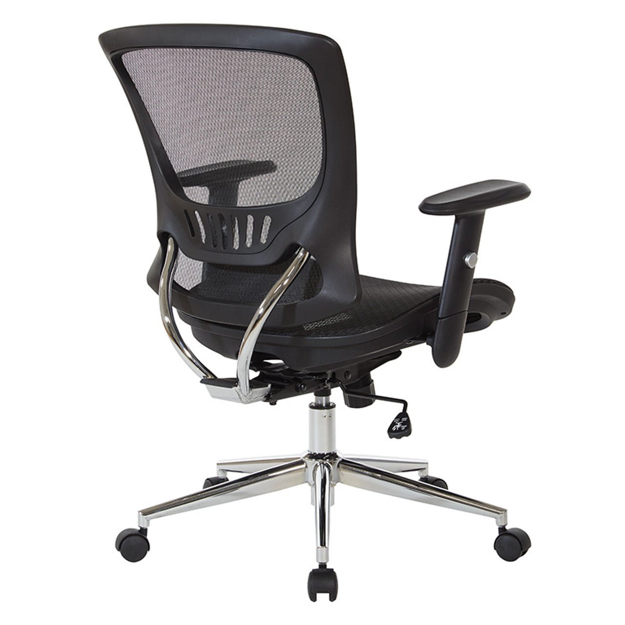 WorkSmart Mesh Screen Seat and Back Chair EM98910C-3 - Office Desks - EM98910C-3