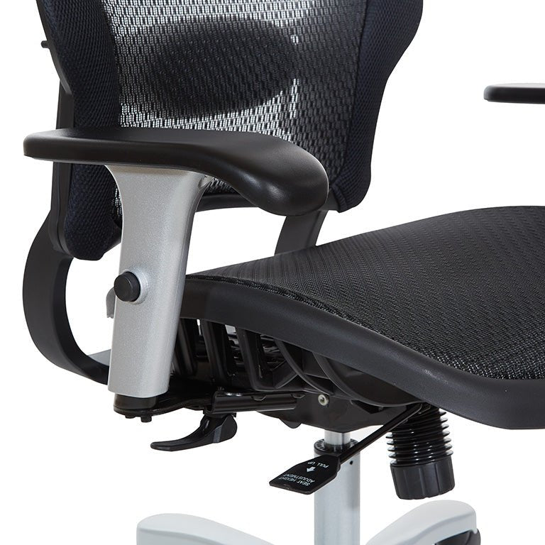 Space Big & Tall Air Grid® Manager's Chair - 63-11A653R - Functional Office Furniture - 63-11A653R