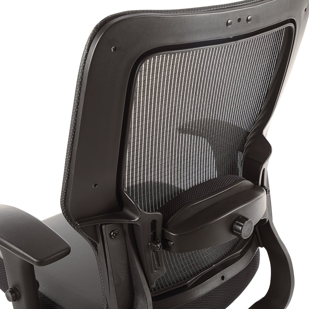 Space Black Vertical Mesh Back Chair - 63-E3T17C63C - Functional Office Furniture - 63-E3T17C63C