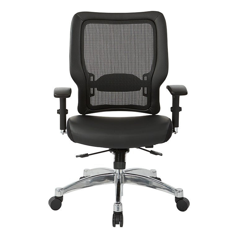 Space Black Vertical Mesh Back Chair - 63-E3T17C63C - Functional Office Furniture - 63-E3T17C63C