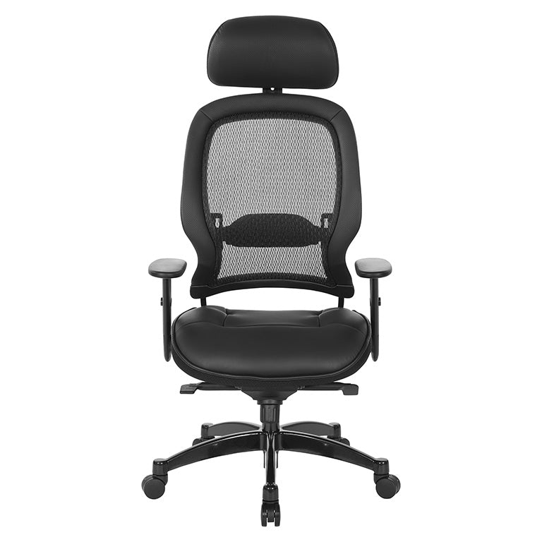 Space Professional Black Breathable Mesh Back Chair - 27008 - Functional Office Furniture - 27008