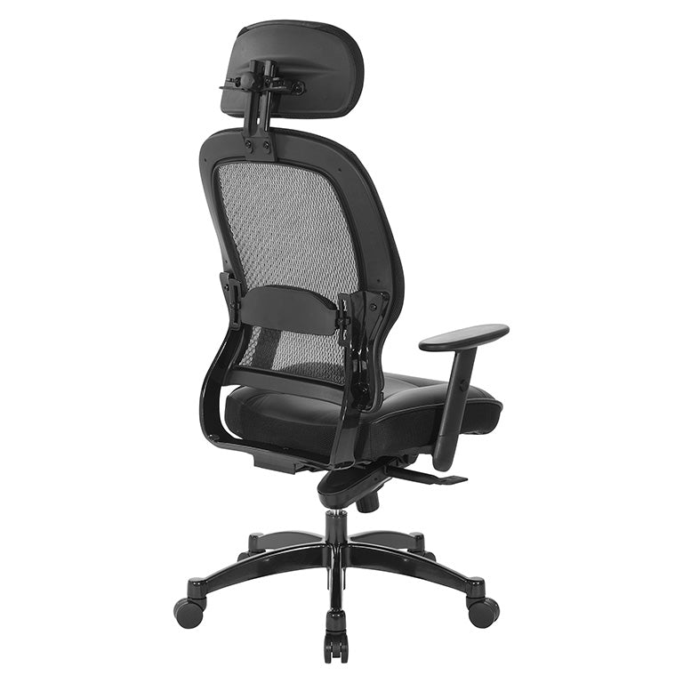 Space Professional Black Breathable Mesh Back Chair - 27008 - Functional Office Furniture - 27008