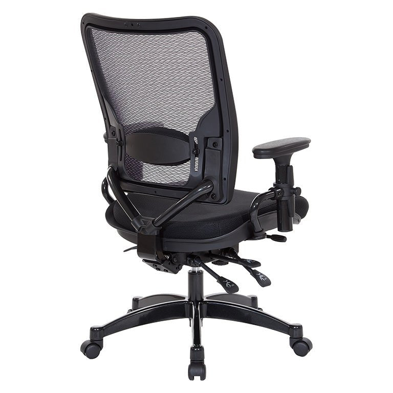 Space Professional Dual Function Ergonomic AirGrid Chair - 6806 - Functional Office Furniture - 6806