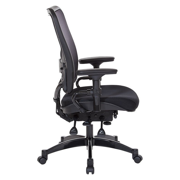 Space Professional Dual Function Ergonomic AirGrid Chair - 6806 - Functional Office Furniture - 6806