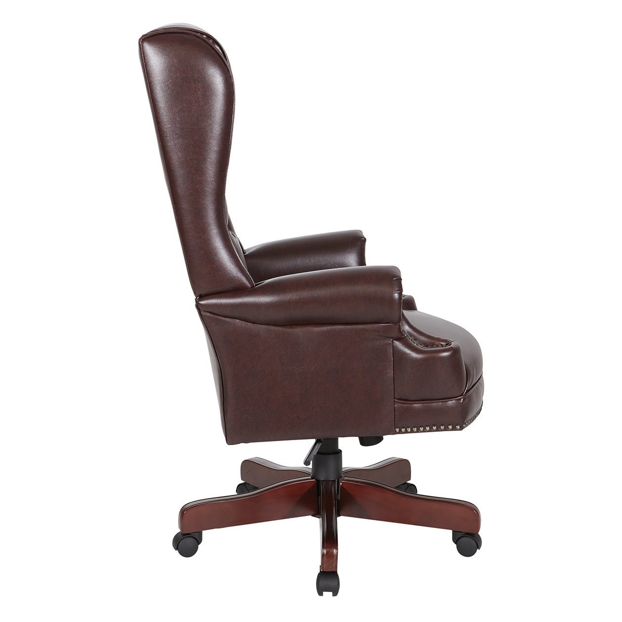 WorkSmart Deluxe High Back Traditional Executive Chair - TEX228-JT4 - Functional Office Furniture - TEX228-JT4