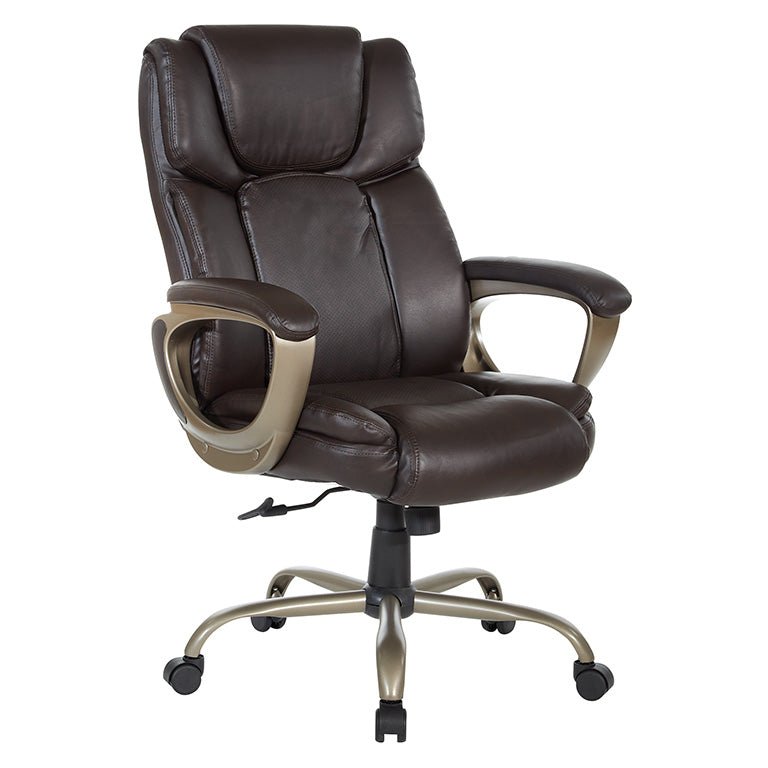 WorkSmart Executive Eco-Leather Big Mans Chair - ECH12801-EC1 - Functional Office Furniture - ECH12801-EC1