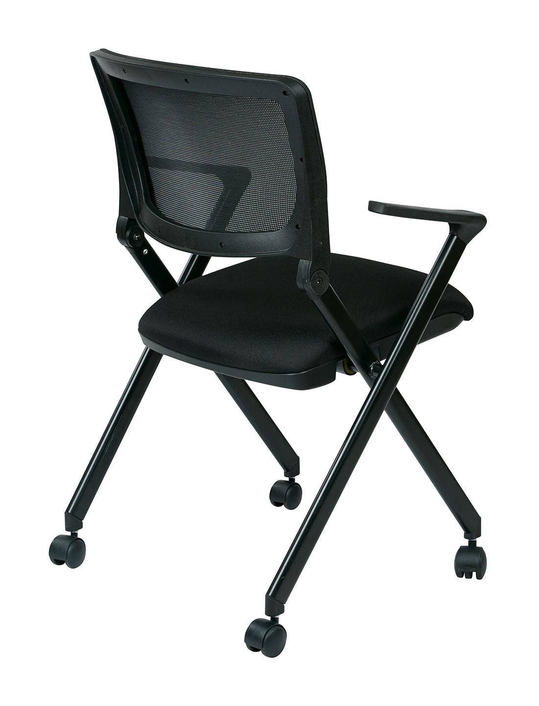 WorkSmart Folding Chair with breathable Mesh Back - FC8483-231 - Functional Office Furniture - FC8483-231