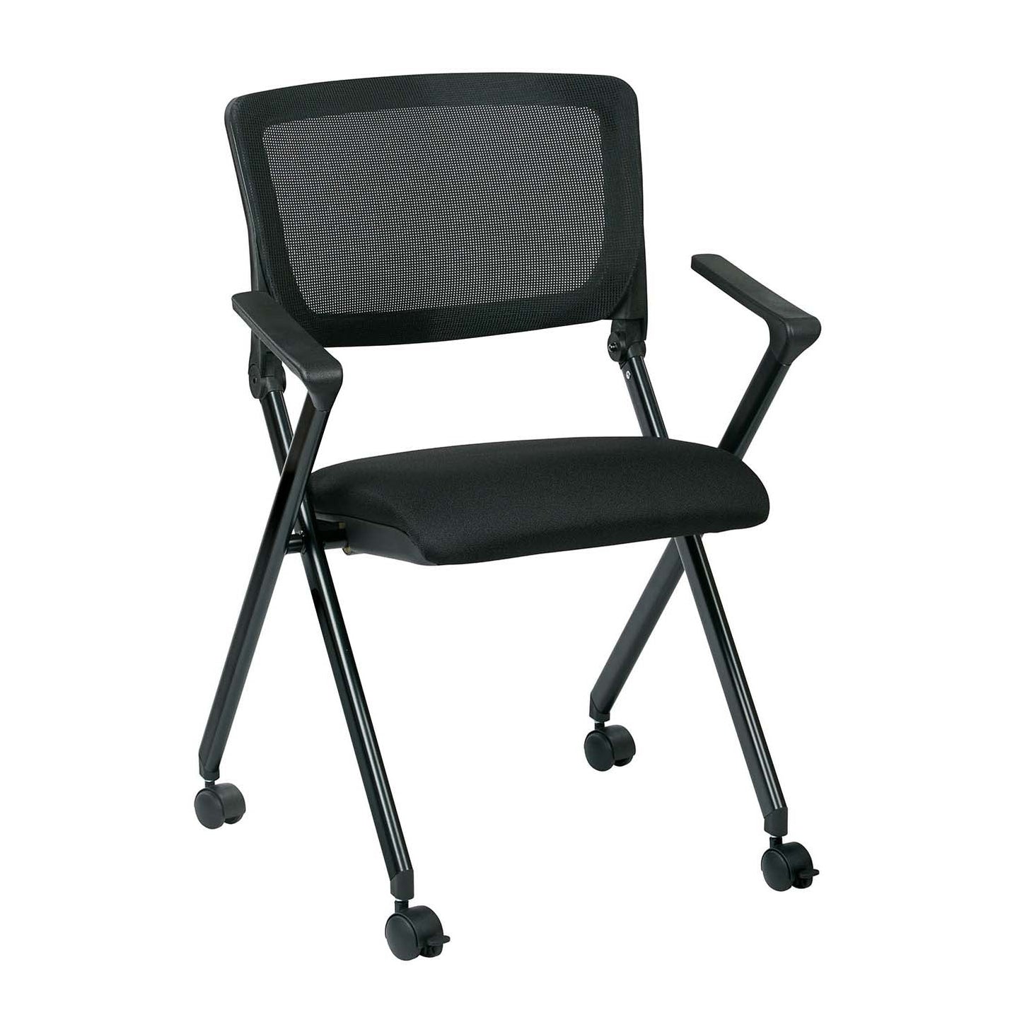 WorkSmart Folding Chair with breathable Mesh Back - FC8483-231 - Functional Office Furniture - FC8483-231