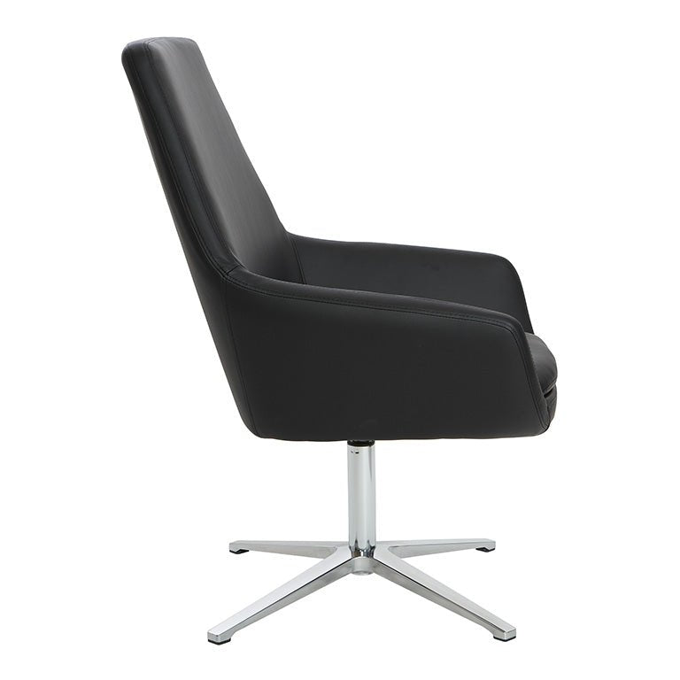 WorkSmart Modern Scoop Design Chair - FL80228AL-U6 - Functional Office Furniture - FL80228AL-U6