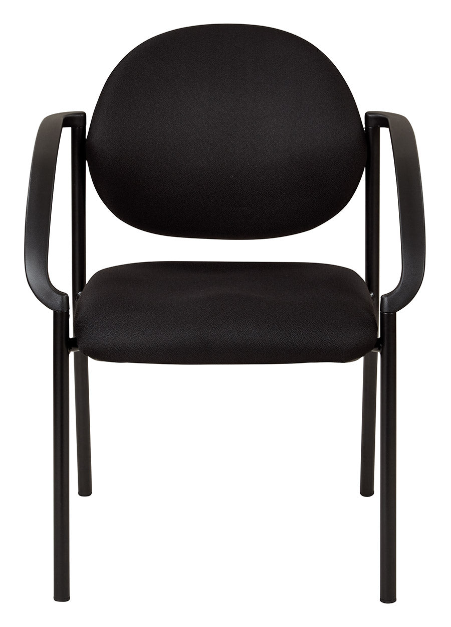 WorkSmart Stack Chairs with Arms - STC3410-231 - Functional Office Furniture - STC3410-231