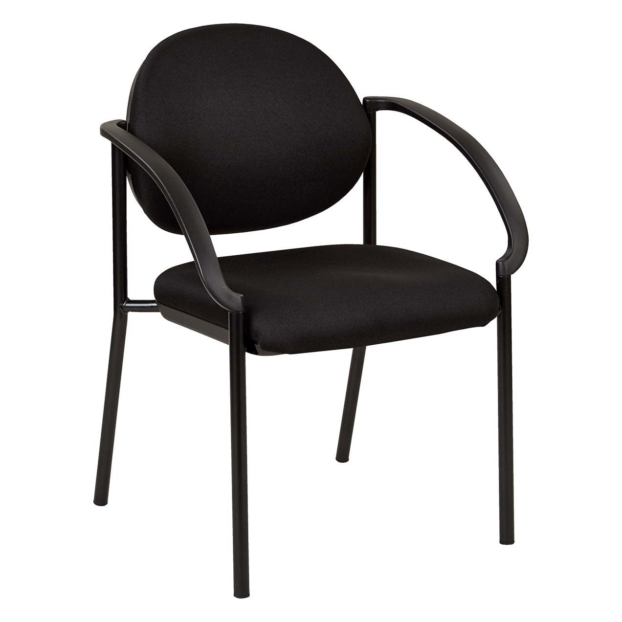 WorkSmart Stack Chairs with Arms - STC3410-231 - Functional Office Furniture - STC3410-231