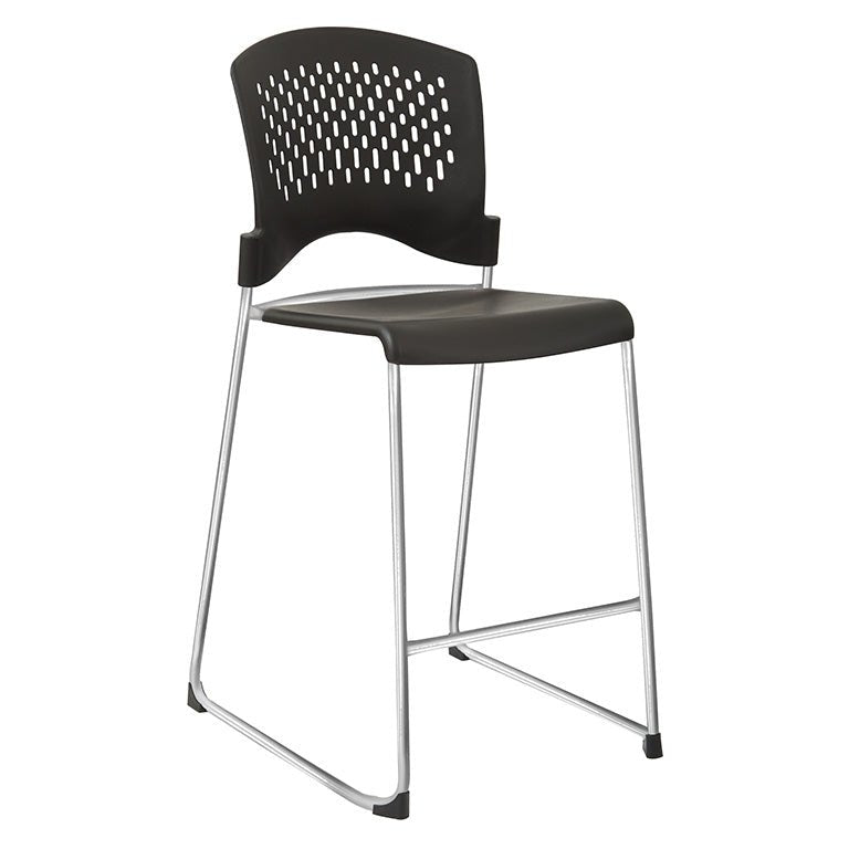 WorkSmart Tall Stacking Chair with Plastic Seat and Back - DC8658C2-3 - Functional Office Furniture - DC8658C2-3