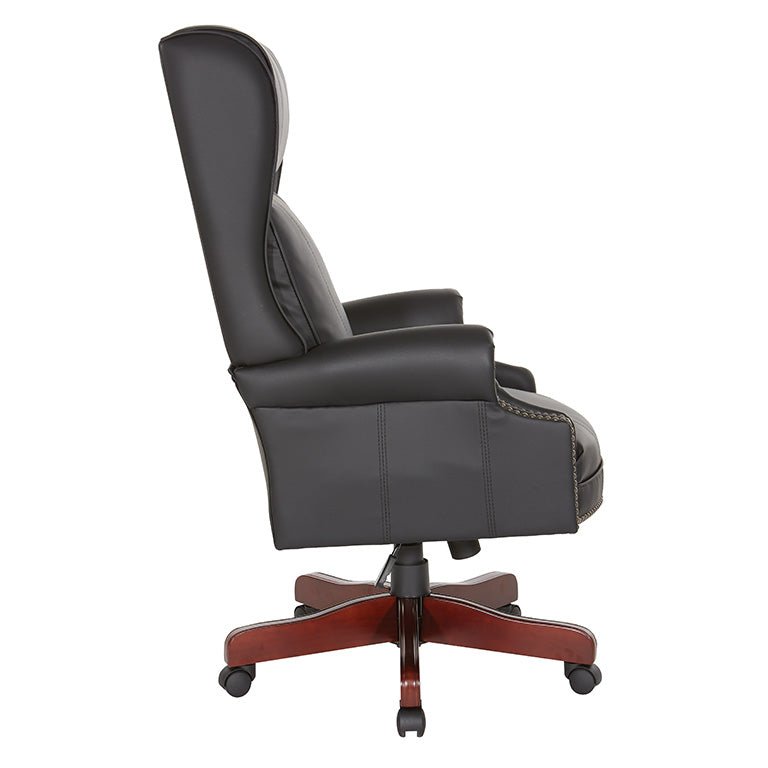 WorkSmart Traditional Executive High Back Chair - TEX280-3 - Functional Office Furniture - TEX280-3