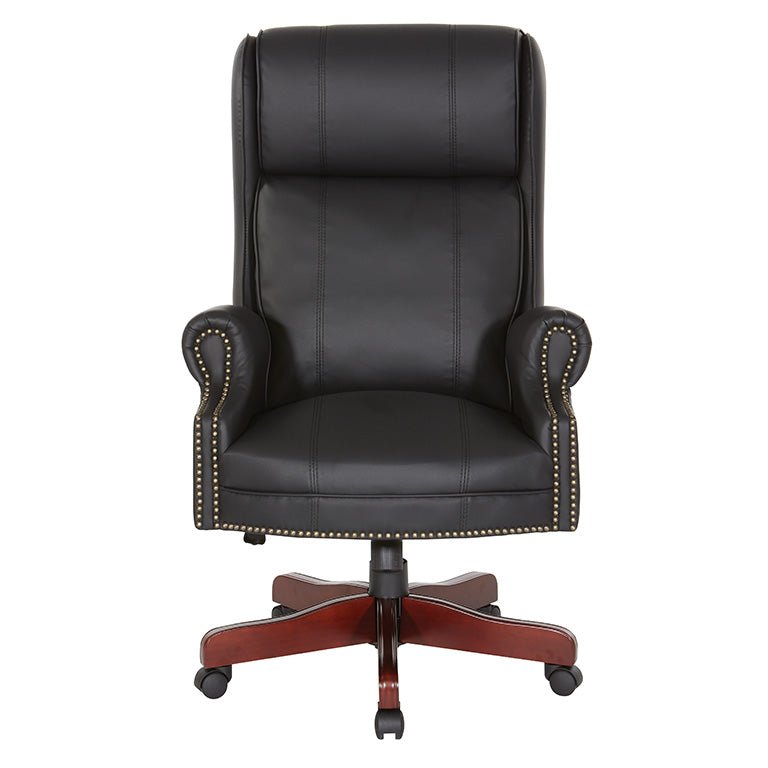 WorkSmart Traditional Executive High Back Chair - TEX280-3 - Functional Office Furniture - TEX280-3