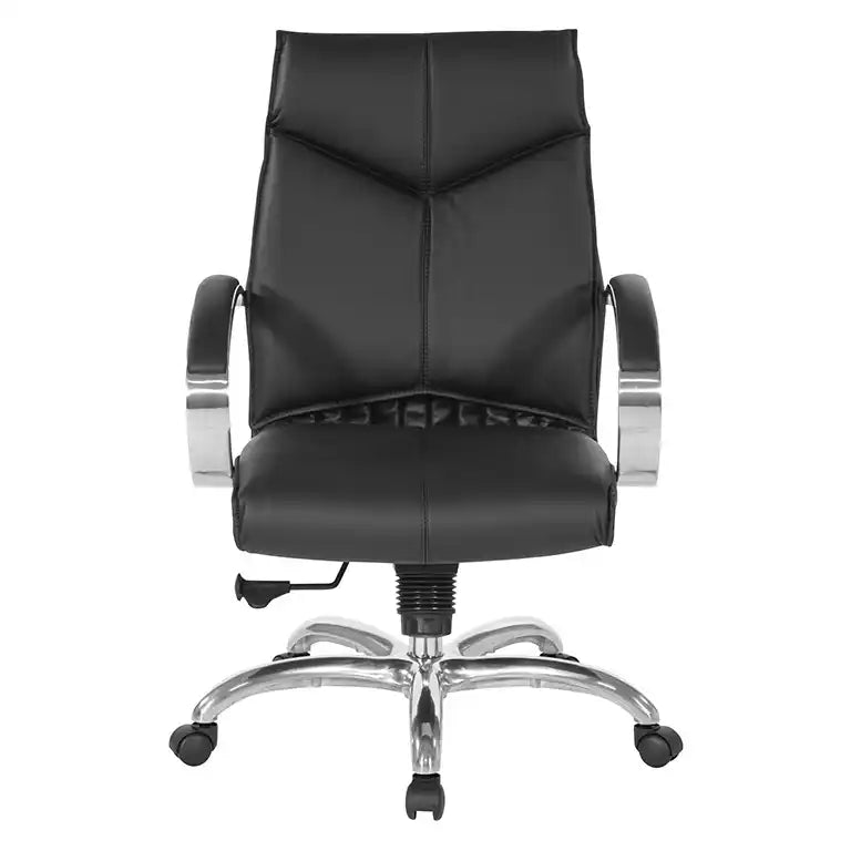 Pro Line II Deluxe Mid Back Black Chair - 8201 - Office Desks - 8201