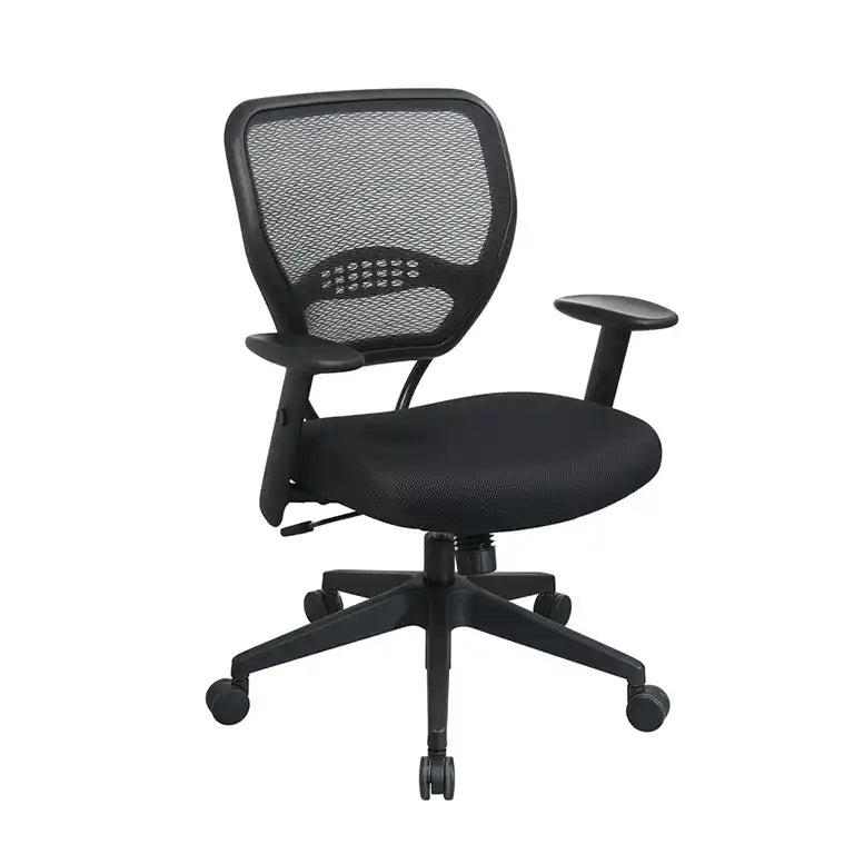 Space Professional Black AirGridÂ® Back Managers Chair 5500 - Office Desks - 5500