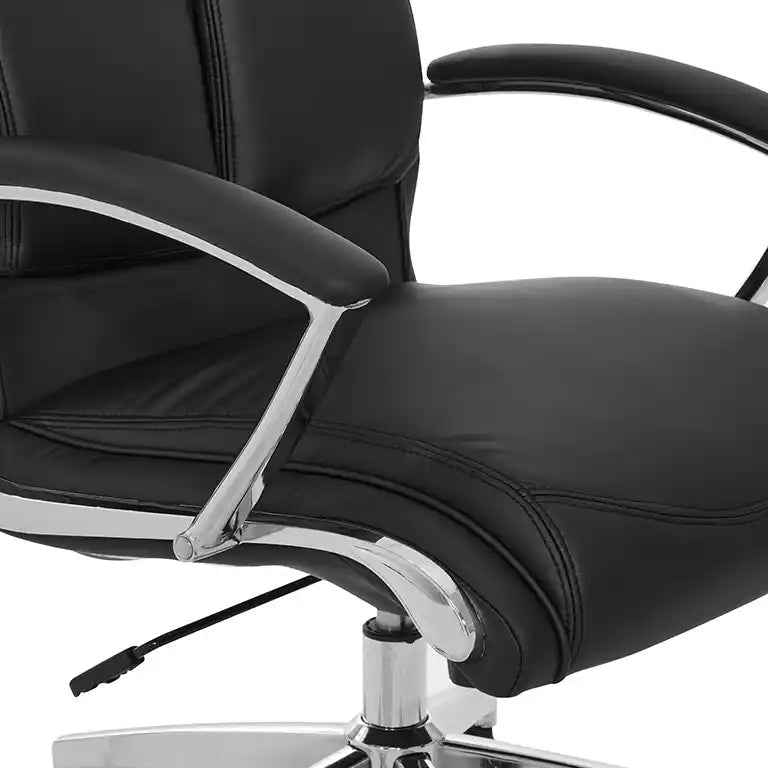 WorkSmart Faux Leather - Executive Chair - FL90071C-U6 - Office Desks - FL90071C-U6