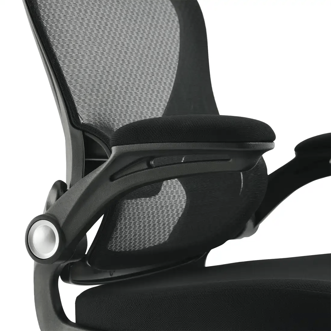 WorkSmart Mesh Back Manager's Chair with Headrest - EM60946HR-3 - Functional Office Furniture - EM60946HR-3